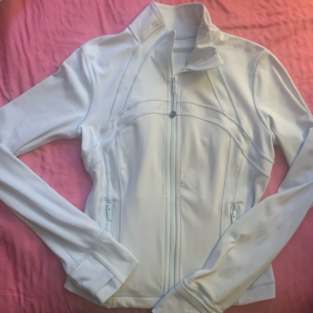 lululemon sheet blue cropped define jacket